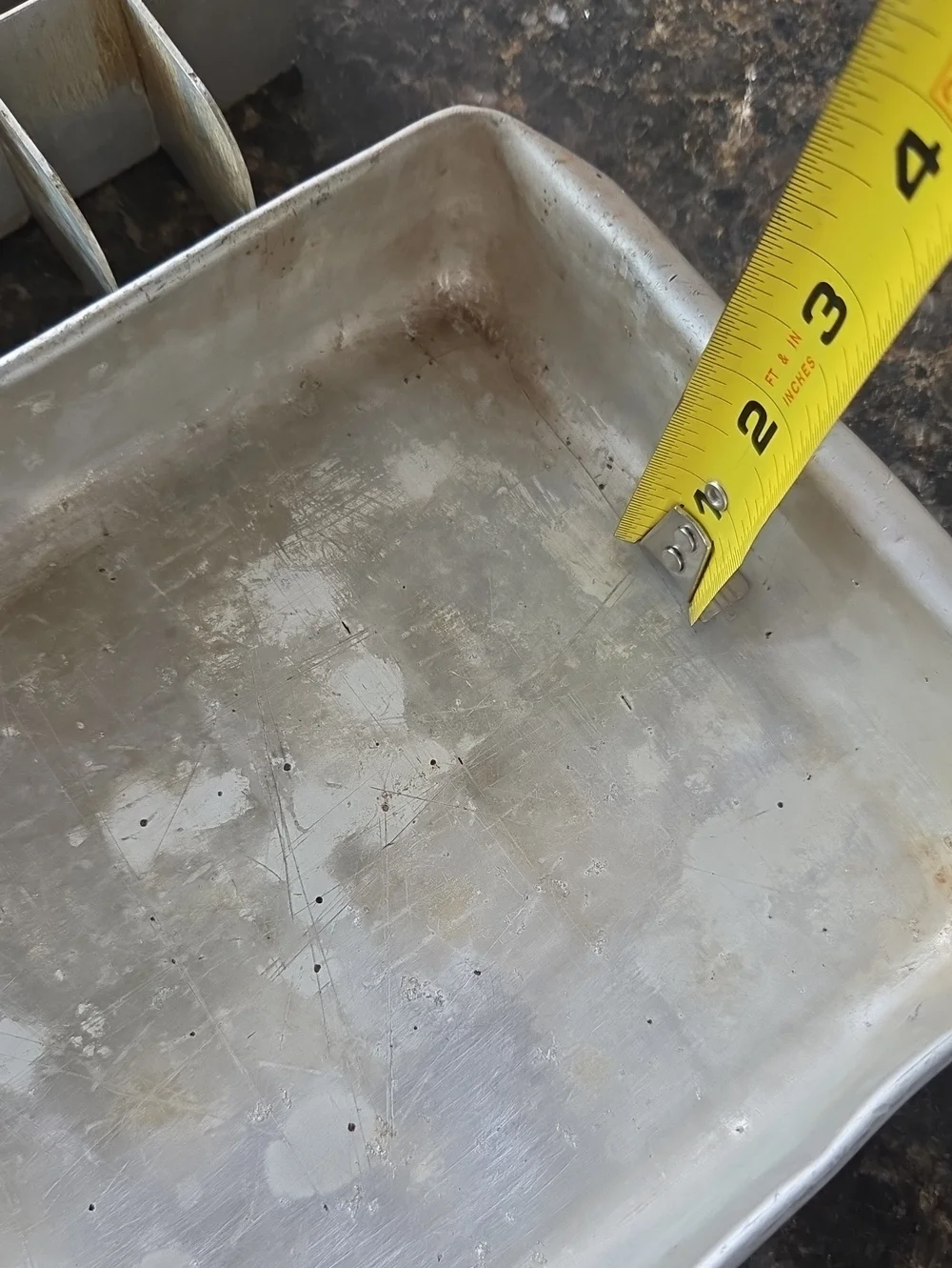 Vintage Large Aluminum Ice Cube 36 Cube Tray